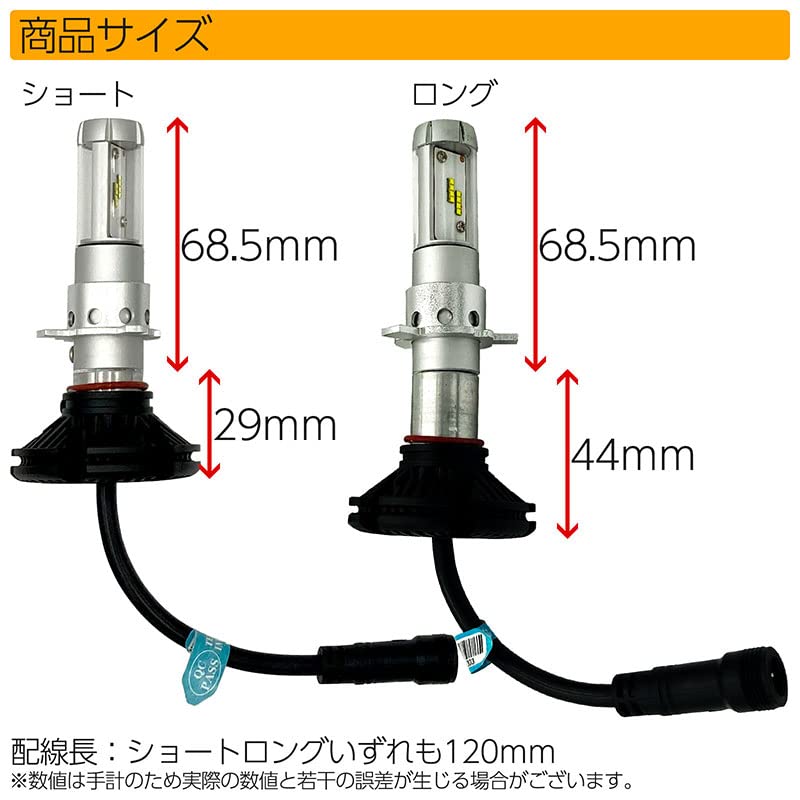 Amazon | ホンダ向け 702K LEDヘッドライト ホワイト ファンレスタイプ