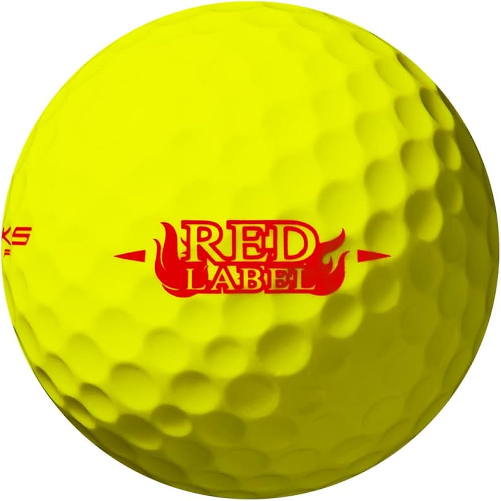 Amazon | ワークスゴルフ(WORKS GOLF) ゴルフボール 飛匠 レッドラベル