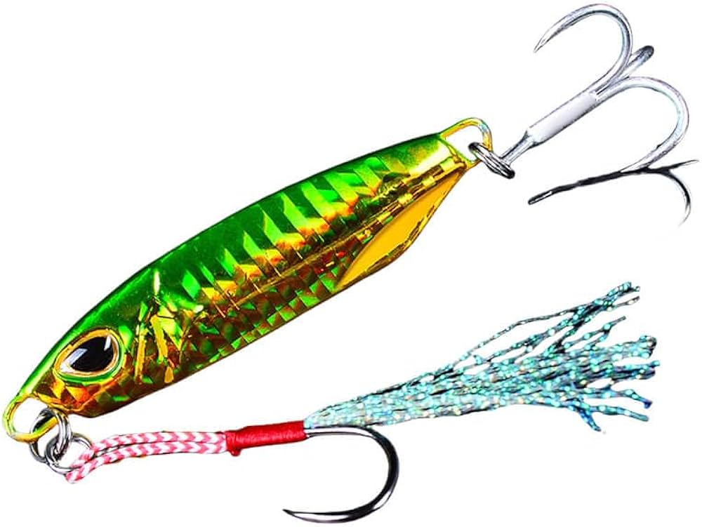 Amazon.co.jp: 6個セット 鉛製ジグルアー 10g/15g/20g/30g/40g/50g 沖