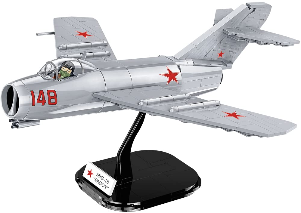 Amazon.co.jp: COBI 戦闘機ソ連 MIG-15 2416 : おもちゃ