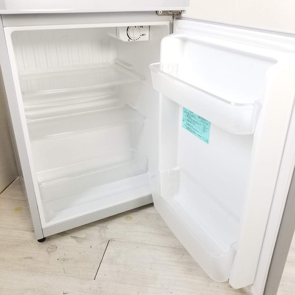 Amazon.co.jp: ハイアール 106L 2ドア冷蔵庫（直冷式）シルバーHaier