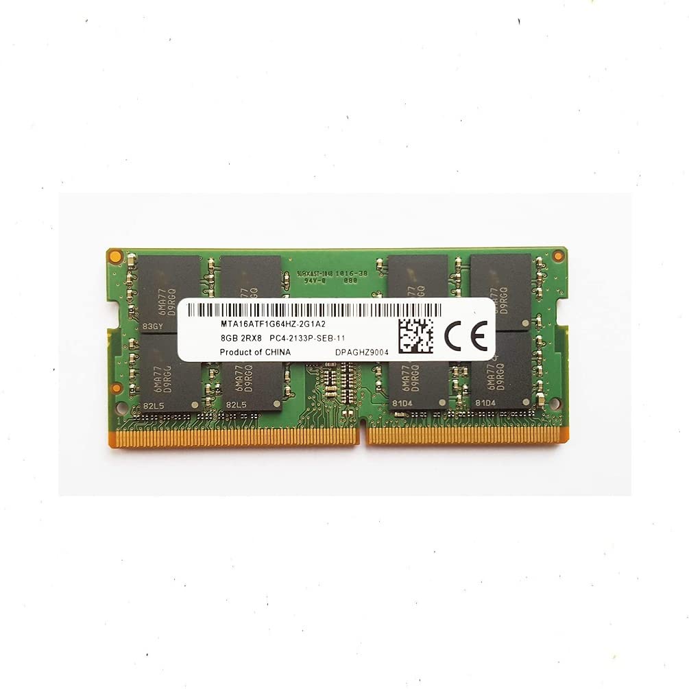 Micron DDR4 SODIMM (1 x 8GB 2133MHz (MTA16ATF1G64HZ-2G1A2) SODIMM