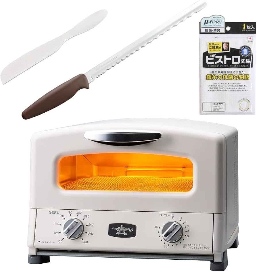 Amazon | アラジン グリル ＆ トースター 4枚焼き AGT-G13 ホワイト 4
