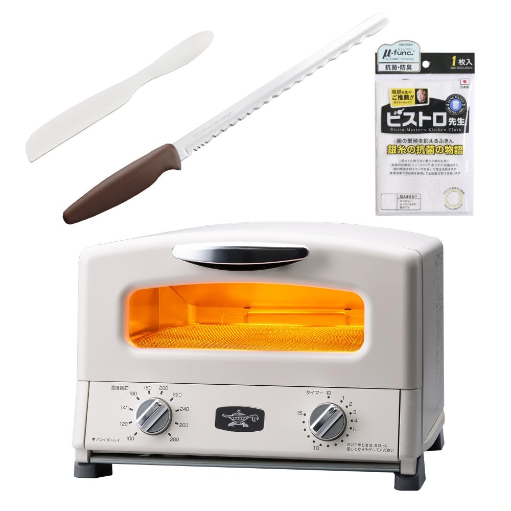 Amazon | アラジン グリル ＆ トースター 4枚焼き AGT-G13 ホワイト 4