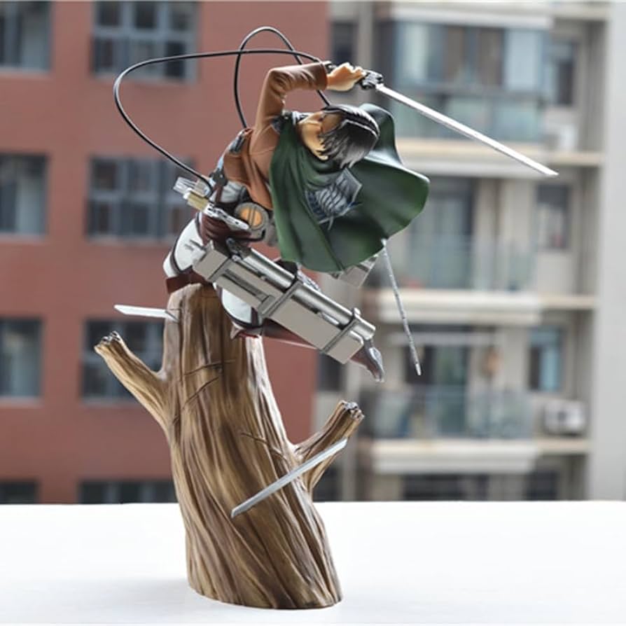 Amazon.co.jp: reijax 進撃の巨人 リヴァイ フィギュア グッズ ミカサ