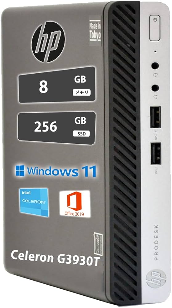 Amazon.co.jp: 【整備済み品】HP ミニデスクトップPC HP ProDesk 400