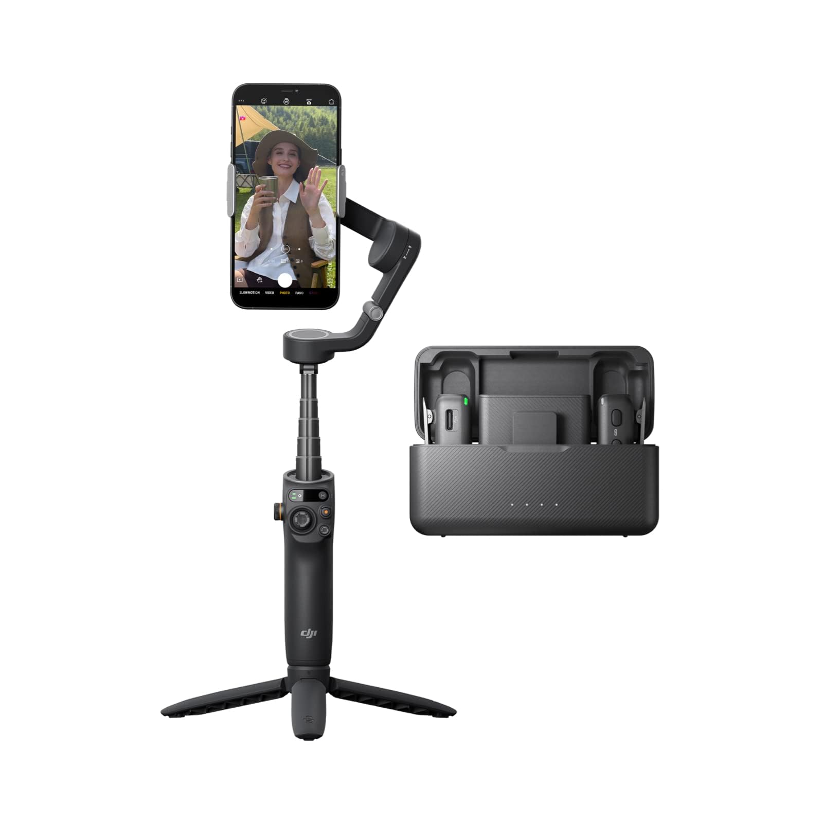 Amazon | DJI Osmo Mobile 6 スマホ用 ジンバル + (トランスミッター×2