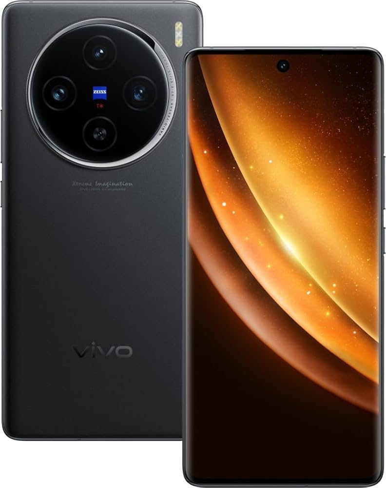 Vivo X100 5G (Asteroid Black, 12GB RAM, 256GB Storage) MediaTek