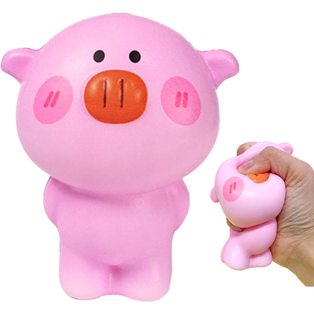 Amazon | スクイーズ 動物 ストレス 解消 発散 可愛い やわらかい 握る