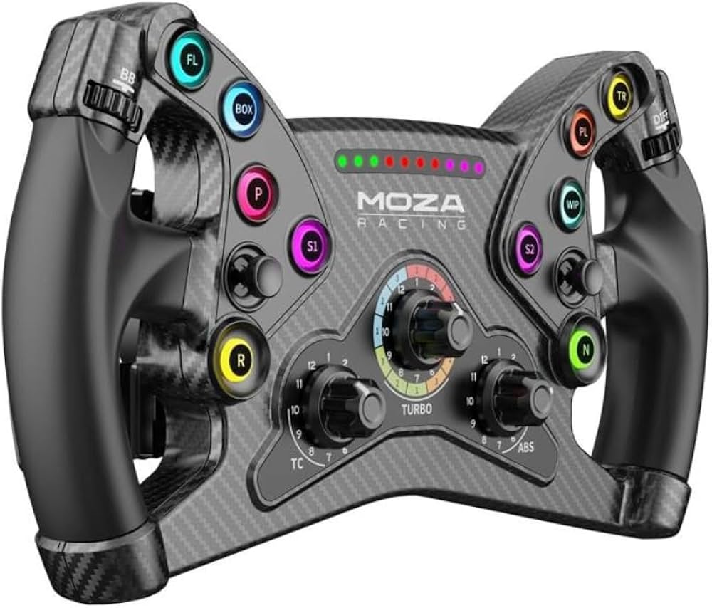 MOZA Racing KS 300mm Butterfly Style GT Steering Wheel for PC