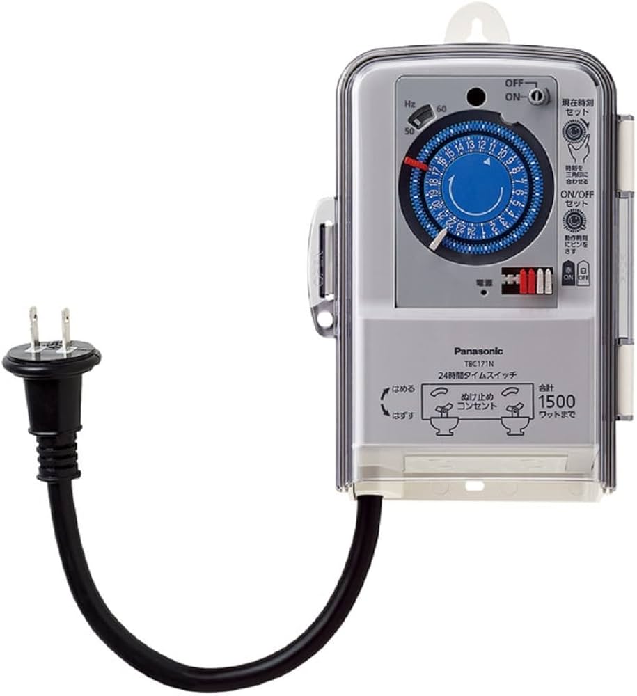 Amazon.co.jp: パナソニック(Panasonic) 防雨型24時間タイムスイッチ