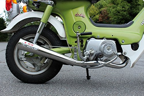 Amazon | ミニモト シャリィSPクラシックマフラー (エンブレム付き