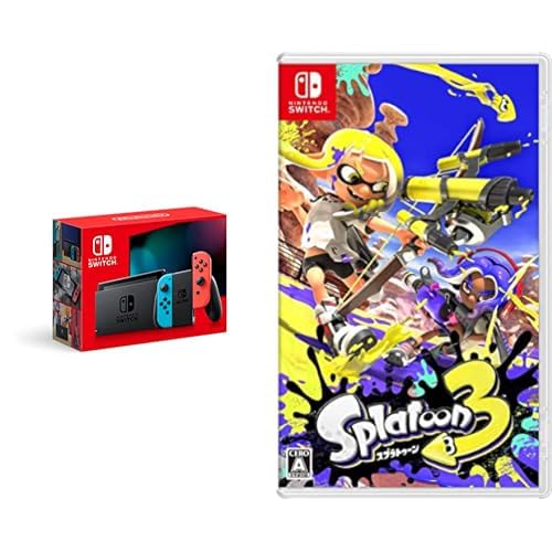 Amazon.co.jp: Nintendo Switch Joy-Con(L) ネオンブルー/(R) ネオン