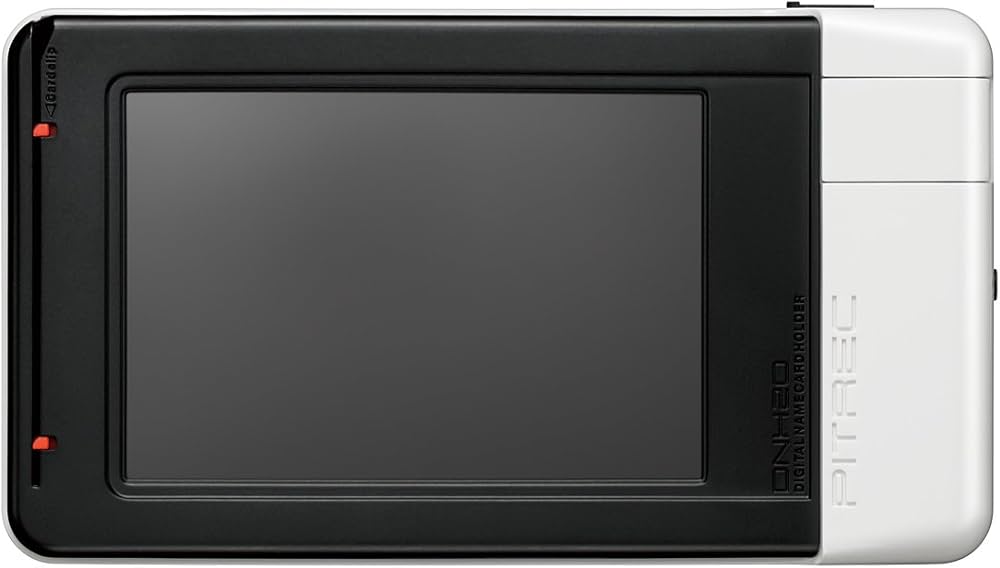 Amazon | キングジム デジタル名刺ホルダー「ピットレック」 ホワイト