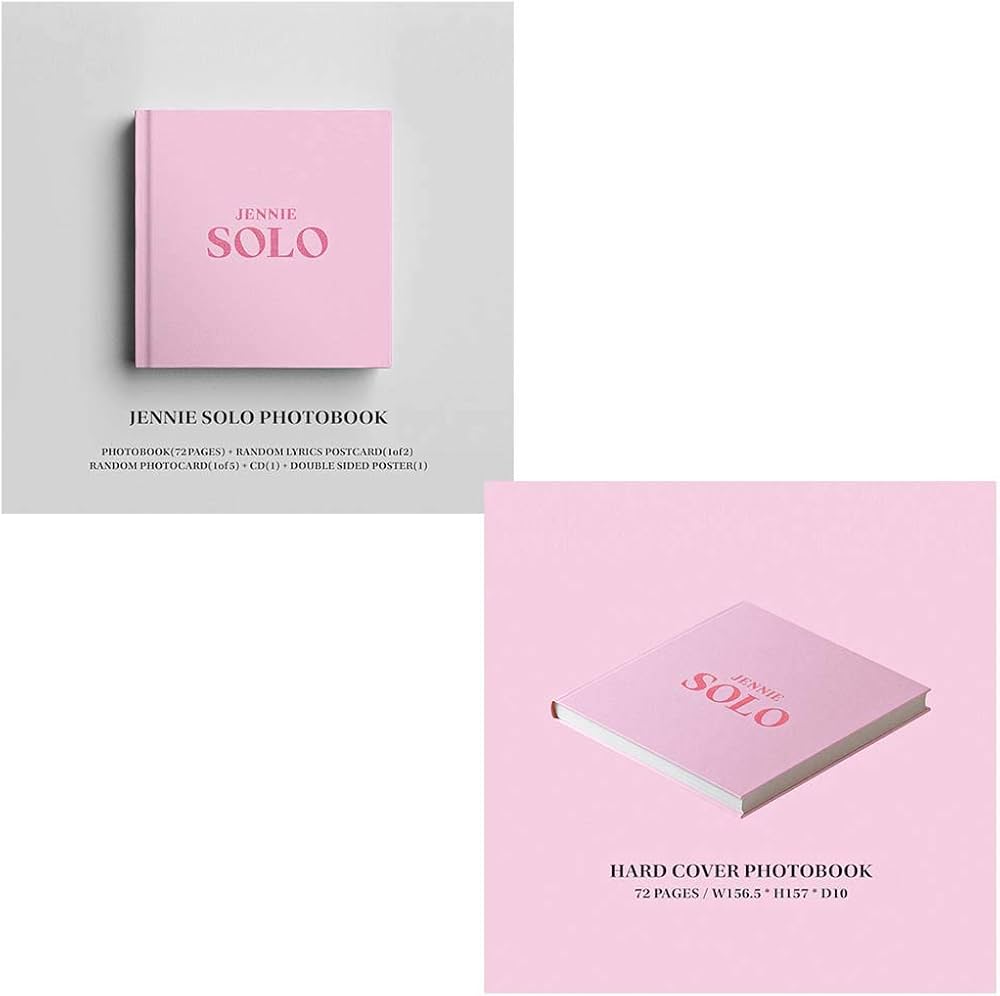 Amazon.co.jp: 【YG公式】 早期購入特典あり JENNIE [SOLO] PHOTOBOOK