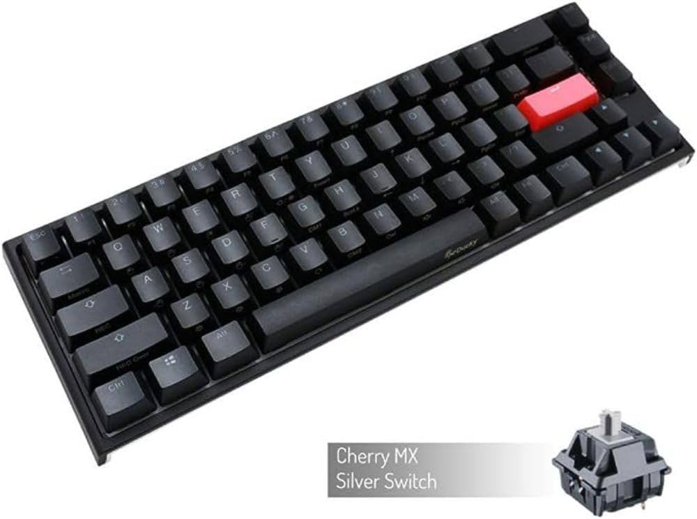 Amazon | DUCKY ゲーミングキーボード One 2 SF RGB Cherry シルバー軸