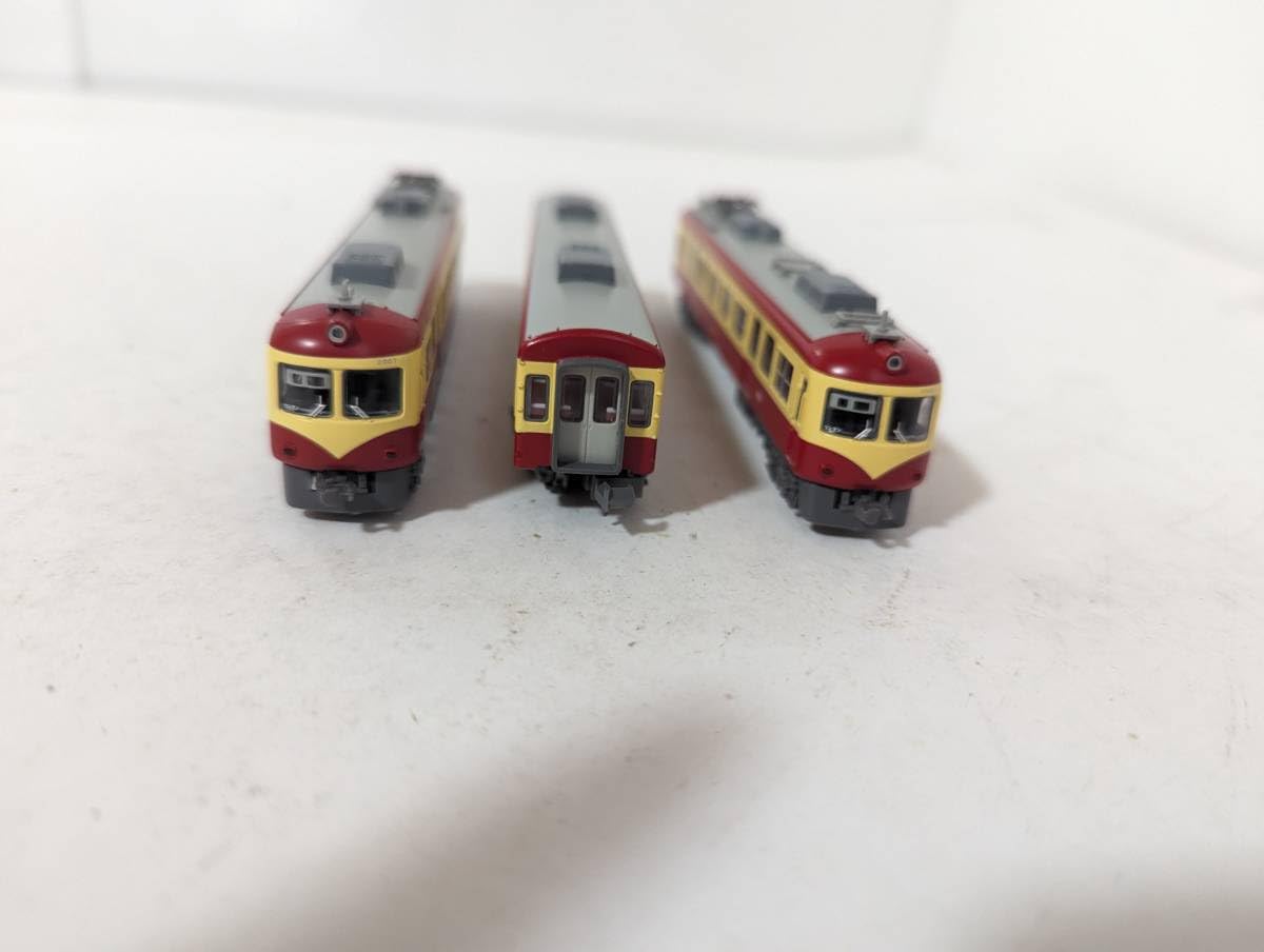 Amazon.co.jp: 1103仮 A-3365 長野電鉄2000系 D編成 復活りんご塗装 夏