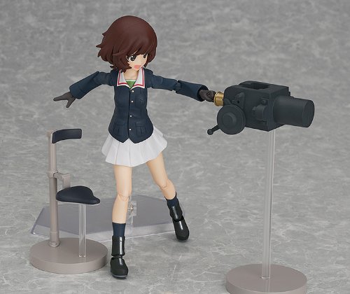 Amazon.co.jp: figma ガールズ&パンツァー 秋山優花里 (ノンスケール