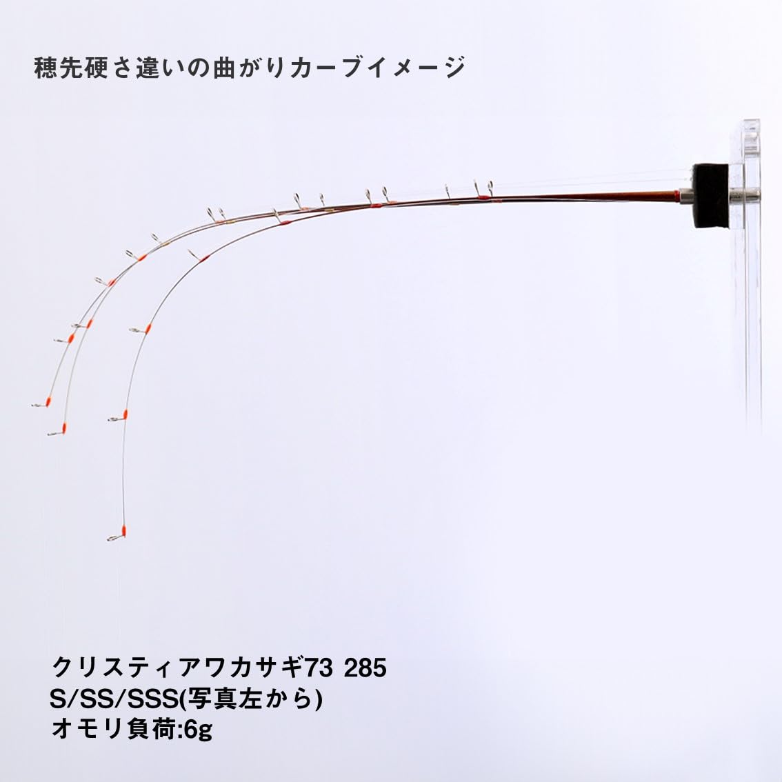 Amazon.co.jp: ダイワ(DAIWA) 穂先 クリスティア ワカサギ 73 285