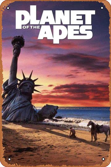 Amazon.co.jp: 猿の惑星 (1968) メタルブリキ看板 映画ポスター