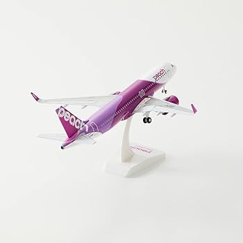 Amazon | Peachオリジナル A320neo JA201P 飛行機模型 プレーン