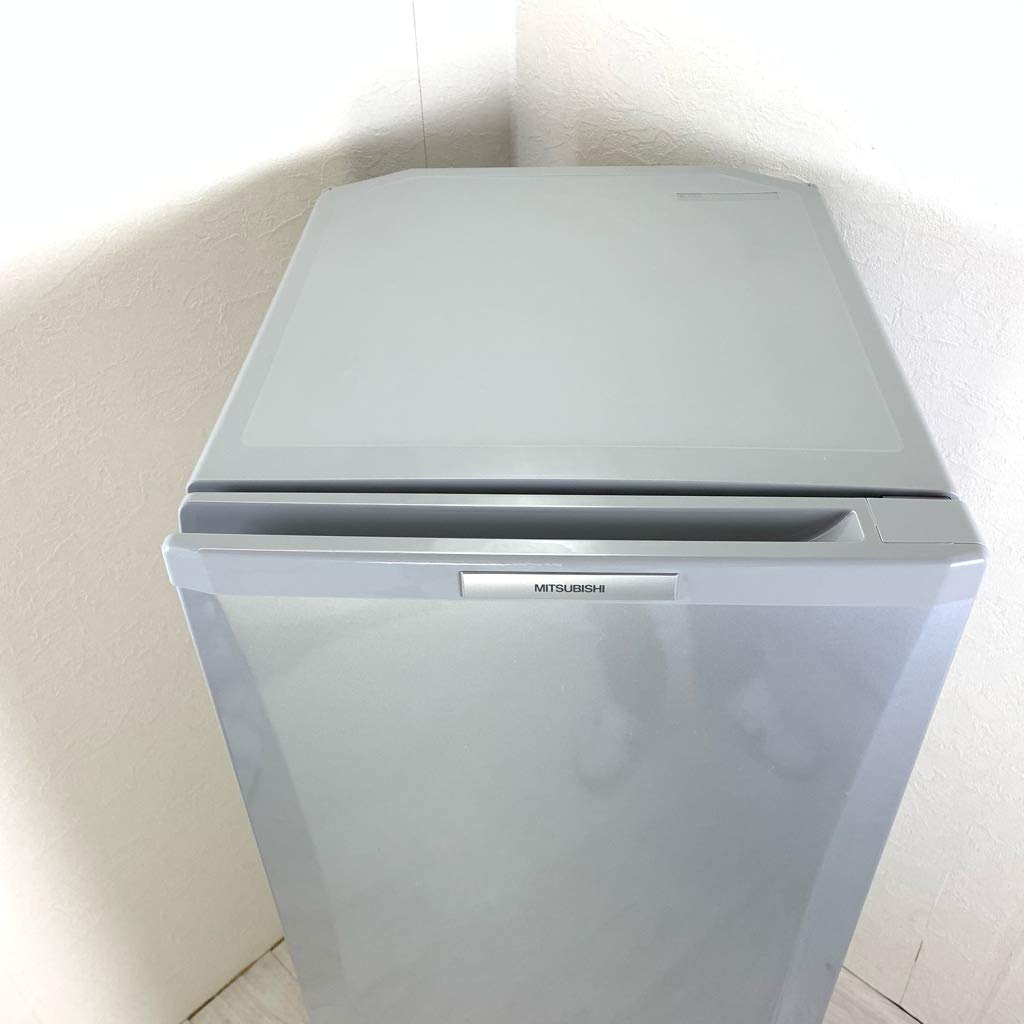 Amazon.co.jp: 三菱 146L 2ドア冷蔵庫(ピュアシルバー)MITSUBISHI MR