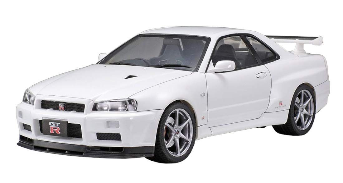 Amazon.com: Tamiya Nissan Skyline GT-R R34 V-Spec II 1/24 Scale