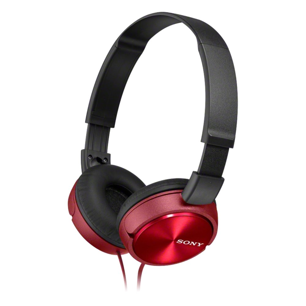 Amazon.com: Sony Foldable Headphones MDR-ZX310 R - Metallic Red