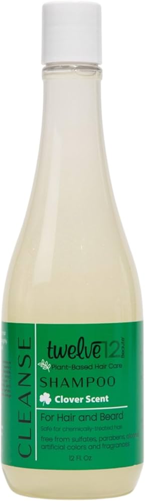 Amazon.com : Twelve12 Shampoo Clover Scent, Plant Based, Cruelty