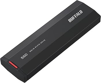 Amazon | バッファロー SSD 外付け 500GB USB 3.2 Gen 2x2 2000MB/秒