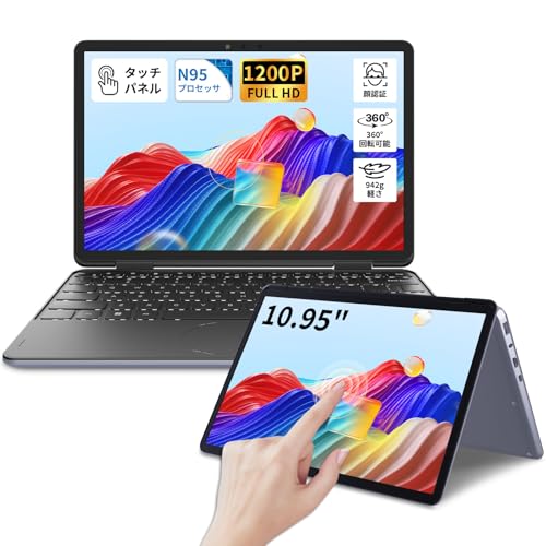 Amazon.co.jp: OFFICE 2024 搭載 2in1 ノートパソコン タッチパネル