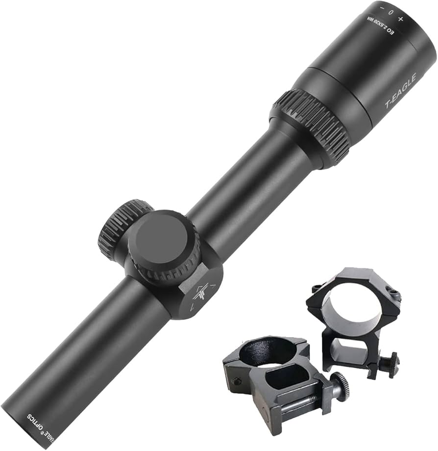 Amazon.co.jp: T-EAGLE 2.5x20 ショートスコープ ライフルスコープ