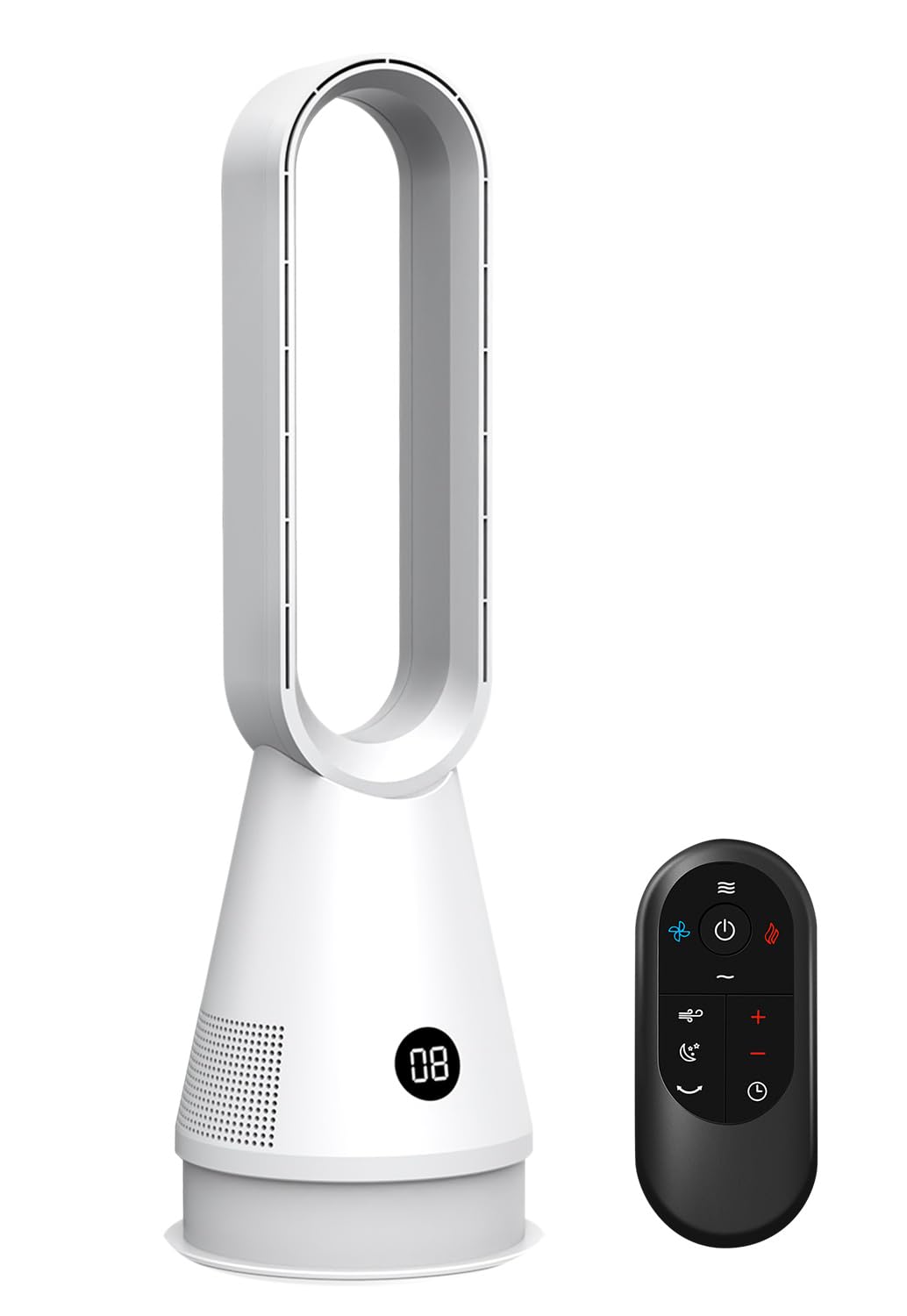 Amazon | セラミックヒーター 冷暖両用【3暖風/8冷風切替 ECO知能恒温