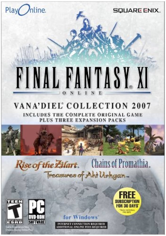 Amazon.com: Final Fantasy XI: The Vana'diel Collection 2007 - PC