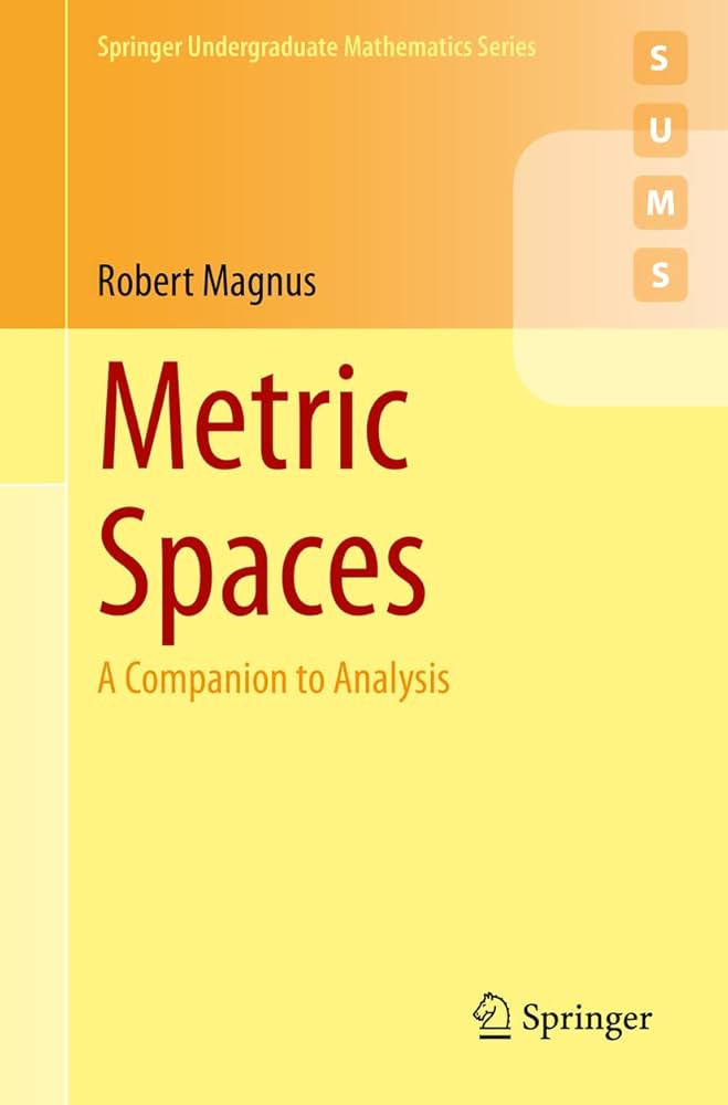 Amazon.com: Metric Spaces: A Companion to Analysis (Springer