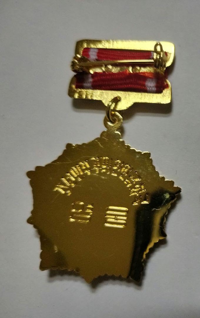 Amazon.co.jp: 北朝鮮 共和国英雄 金星メダル レプリカ 勲章