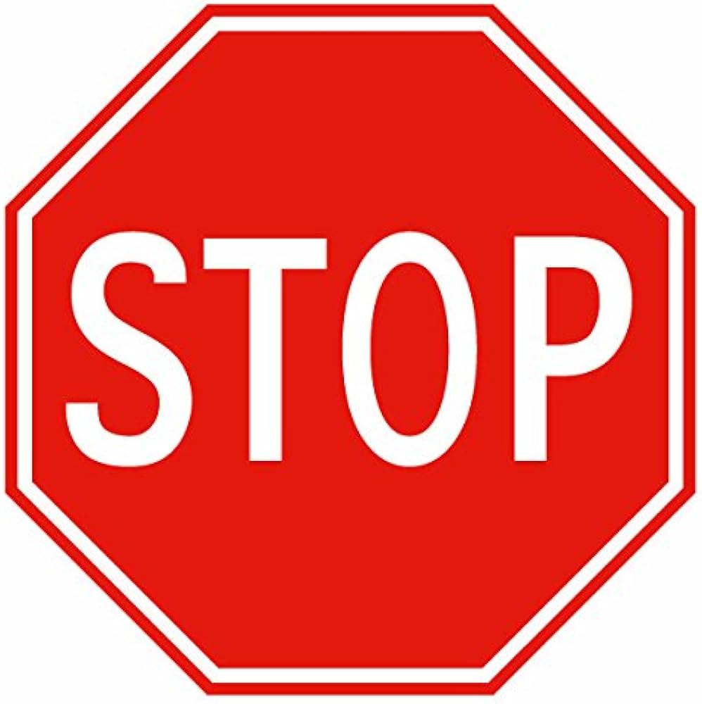 Amazon.co.jp: 【カッティングステッカー アメリカ ストップサイン