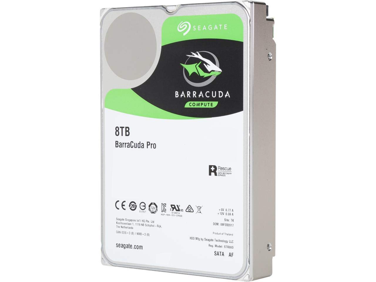 Amazon.com: SEAGATE ST8000DM0004 BarraCuda Pro 8TB 7200 RPM 256MB