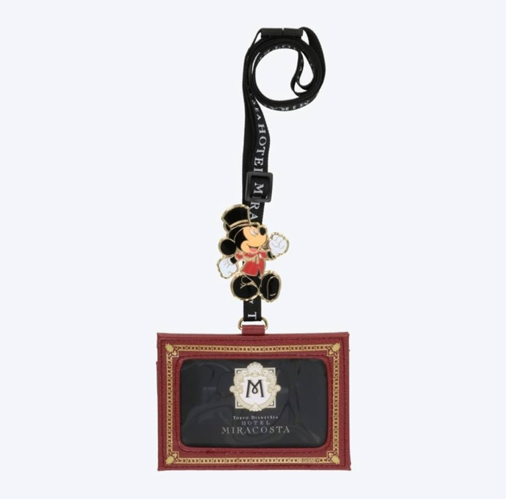 Amazon.co.jp: ミラコスタ ネックストラップ付きパスケース HOTEL