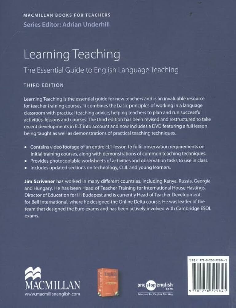 Amazon | Learning Teaching 3rd Edition Student's Book Pack (Books