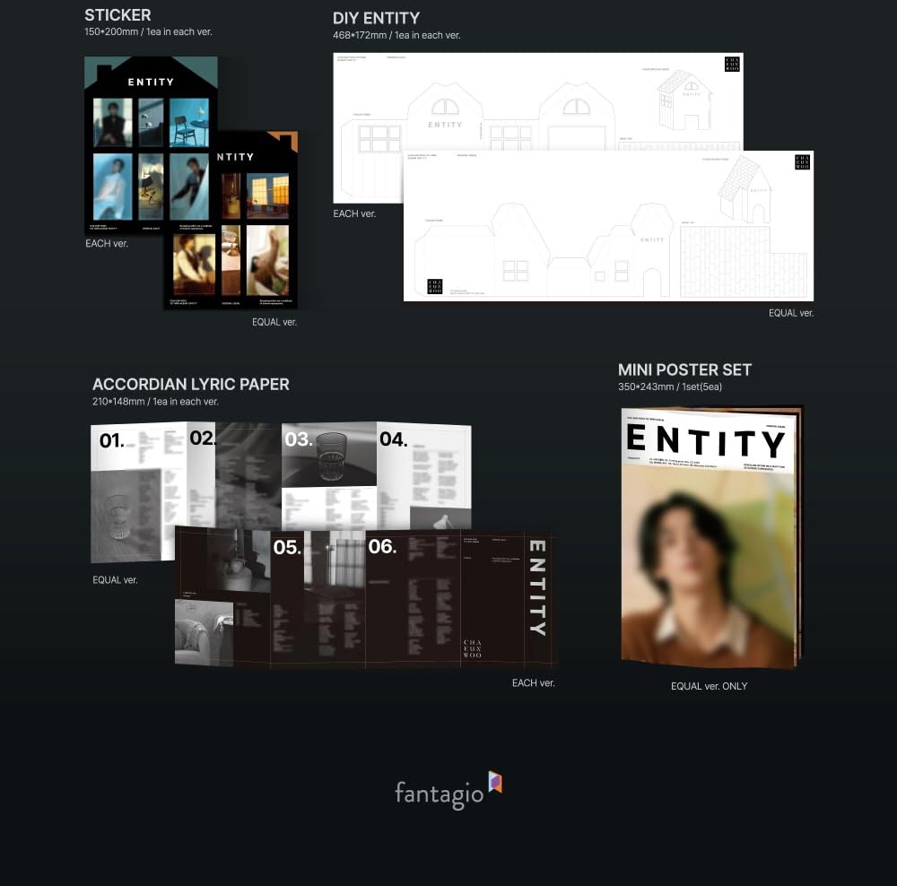 Amazon.co.jp: チャウヌ CHA EUN WOO - ENTITY (1stミニアルバム