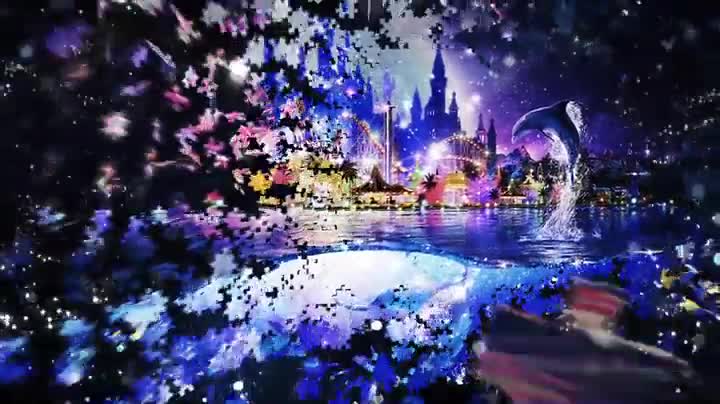 Amazon | 2016ピース 光るジグソーパズル パズルの超達人 ラッセン 星