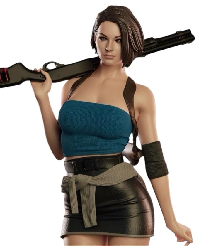 Amazon | 1/8 ガレージキット フィギュア 240mm 未塗装 ジル