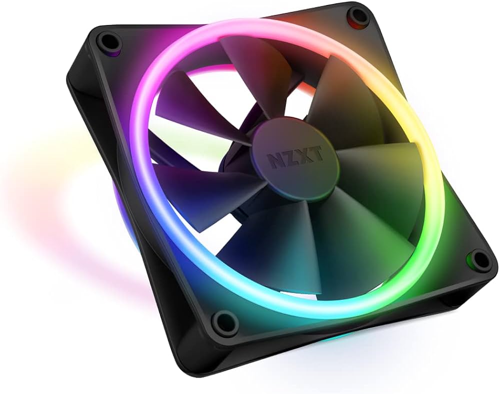 Amazon.co.jp: NZXT (エヌズィーエックスティー) F120 RGB Duo - 120mm