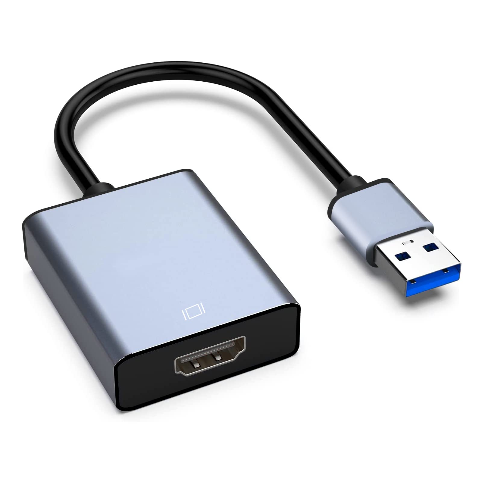 NOBVEQ USB to HDMI Adapter, USB 3.0/2.0 to HDMI for Multiple