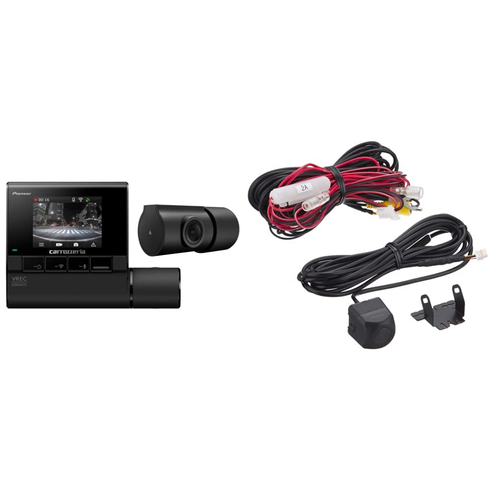 Amazon | パイオニア ドライブレコーダー VREC-DZ800DC 前後2カメラ