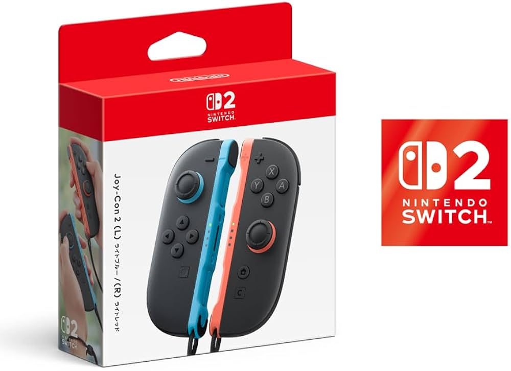 Amazon.co.jp: 【任天堂純正品】Joy-Con 2 (L) ライトブルー/(R
