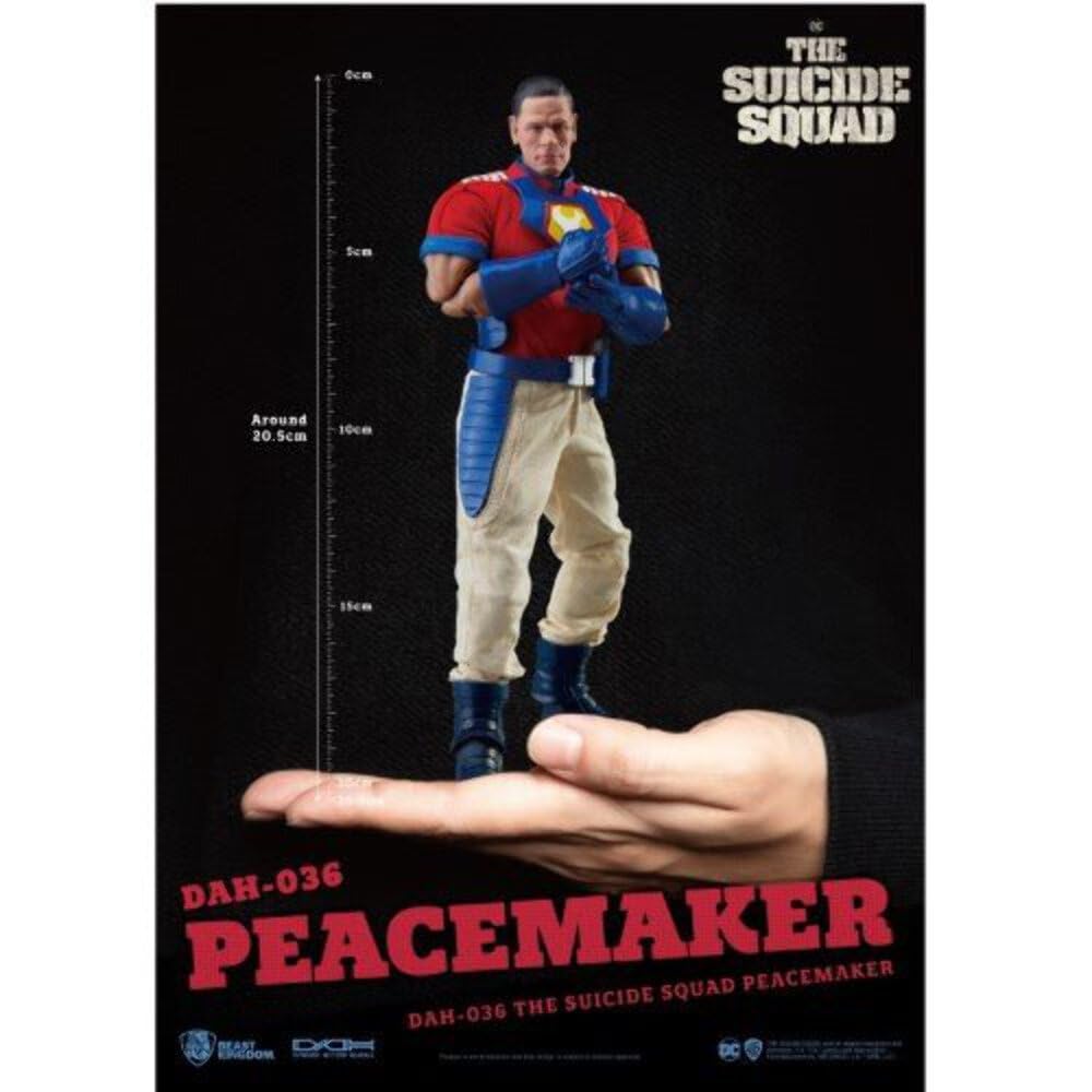 Amazon.com: Beast Kingdom The Suicide Squad: Peacemaker DAH-036