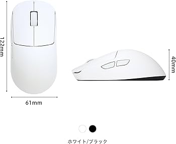 Amazon | AIM1 時雨 ゲーミングマウス 無線 有線 対応 45g 超軽量
