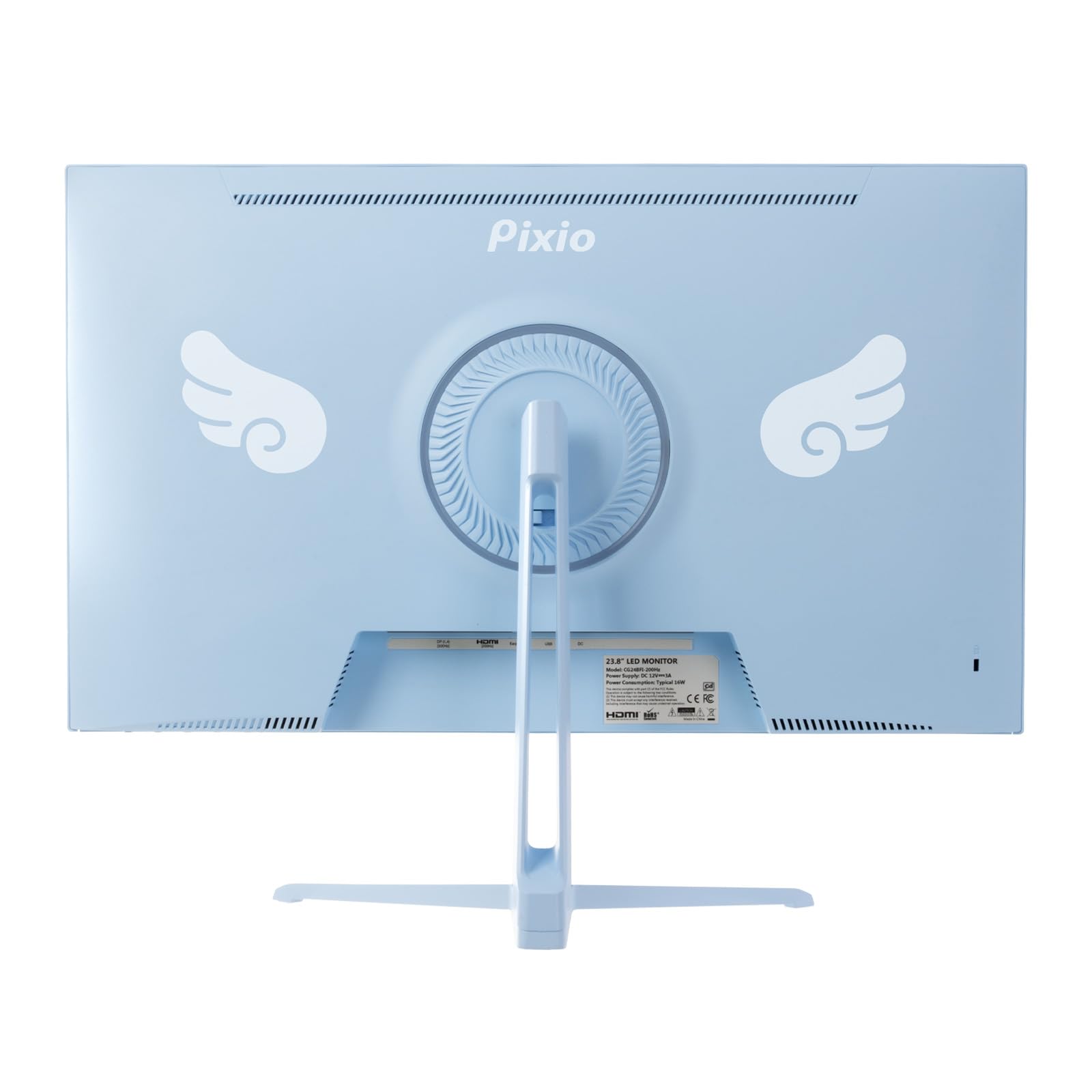 Amazon.co.jp: PX248 Wave Pastel Blue Angel ゲーミングモニター 23.8